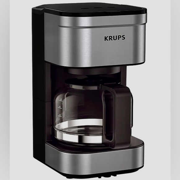 Kitchen Krups Simply Brew Stainless Steel Drip Coffee Maker 5 Cup